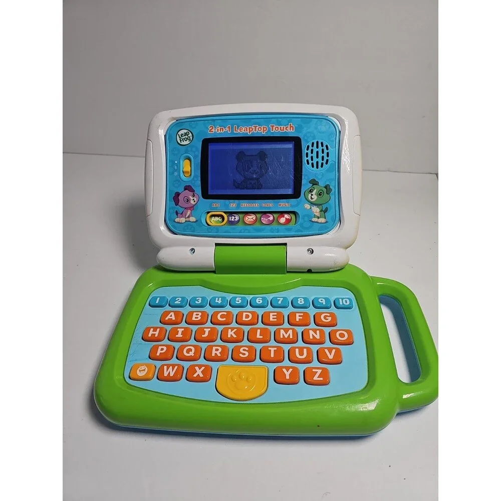 LEAPFROG 2 in 1 LEAPTOP TOUCH TODDLER PRESCHOOL LAPTOP